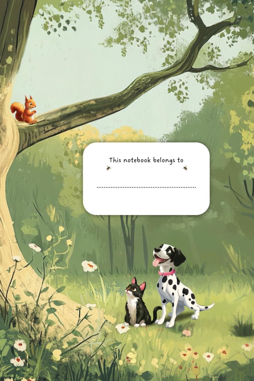 Ciao Bella - Children's journal, notebook with blank drawing pages and puzzles to solve!: Free cut out and keep book mark